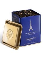Dammann, "Tour Eiffel" fémdobozos szálas fekete tea,100 gr