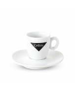 Cellini, espresso csésze tányérral