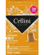 Cellini Cremoso Nespresso kompatibilis kapszula olasz eszpresszó kávé prémium 30 db