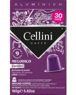 Cellini Melodico Nespresso kompatibilis espresso kávé kapszula olasz prémium 30 db