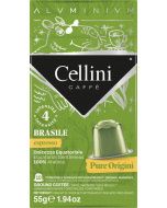 Cellini Brasile Nespresso kompatibilis espresso kapszula prémium olasz kávé