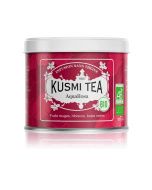 Kusmi, Organic AquaRosa bio gyümölcstea, szálas fémdobozos, 100 g