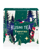 Kusmi Christmas Tea - Organic Tsarevna, téli fűszeres fekete tea, 20 db muszlin filter, 40 g