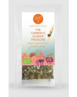 JustT, "The Turmeric Ginger Treasure" egyenkénti filteres fűszeres tea, 1 adag
