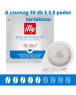 illy, adagos-egyenk&eacute;nti koffeinmentes k&aacute;v&eacute;, 50 adag