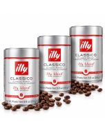 illy szemes kávé trió csomag, 3 × 250 g, 750 g