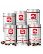 illy 100% Arabica szemes kávé 5=6 csomag, 1,5 kg