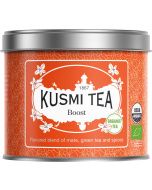 Kusmi, Boost bio fűszeres wellness teakever&eacute;k, sz&aacute;las f&eacute;mdobozos, 100 g