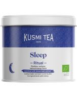 Kusmi, Sleep Ritual bio mang&oacute;s rooibos teakever&eacute;k, sz&aacute;las f&eacute;mdobozos, 100 g