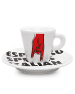 Trucillo, ESPRESSO SPEAKS ITALIAN, "For Luck" k&eacute;zjel eszpressz&oacute; cs&eacute;sze, 1 db