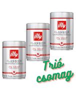 illy, szemes k&aacute;v&eacute; kedvezm&eacute;nyes tri&oacute; csomag 100 % Arabica