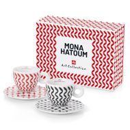 illy, "Mona Hatoum" 2 db-os cappuccino kollekci&oacute;