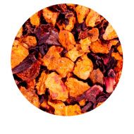 Kusmi, Organic AquaExotica bio gy&uuml;m&ouml;lcstea tr&oacute;pusi gy&uuml;m&ouml;lcs&ouml;kkel, sz&aacute;las, 1 kg