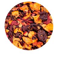 Kusmi, Organic AquaRosa bio piros bogy&oacute;s gy&uuml;m&ouml;lcstea, sz&aacute;las, 1 kg