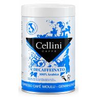 Cellini Decaffeinato 100% Arabica koffeinmentes darált kávé 250 g