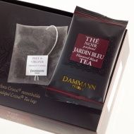 Dammann, "Jardin Bleu" krist&aacute;lyfilteres fekete tea, 24 db
