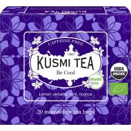 Kusmi, Be Cool bio herba tea ment&aacute;val, citromos verb&eacute;n&aacute;val, 20 db muszlinfilter, 40 g