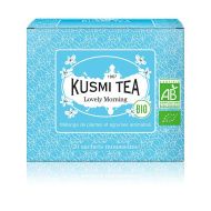 Kusmi, Lovely Morning bio z&ouml;ld tea, 20 db muszlinfilter, 40 g