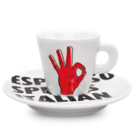 Trucillo, ESPRESSO SPEAKS ITALIAN, "Awesome" k&eacute;zjel eszpressz&oacute; cs&eacute;sze, 1 db