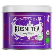Kusmi, Lovely Night bio fűszeres, k&ouml;rt&eacute;s herba tea, sz&aacute;las f&eacute;mdobozos, 100 g