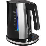 Melitta, "Look Aqua II. Deluxe" elektromos v&iacute;zforral&oacute;, fekete, 1.7 liter