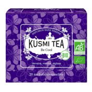 Kusmi, Be Cool bio herba tea mentával, citromos verbénával, 20 db muszlinfilter, 40 g
