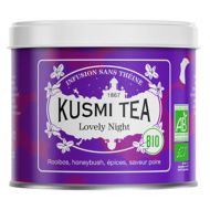 Kusmi, Lovely Night bio fűszeres, körtés herba tea, szálas fémdobozos, 100 g
