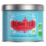 Kusmi, Prince Vladimir citrusos, vaníliás fűszeres fekete tea, szálas fémdobozos, 100 g
