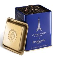 Dammann, "Tour Eiffel" fémdobozos szálas fekete tea,100 gr