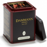 Dammann, "4 Fruits Rouges" fémdobozos szálas fekete tea, 100 gr