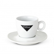 Cellini, cappuccino csésze tányérral