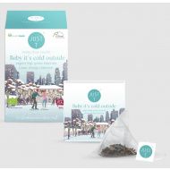 JustT, "Baby It´s Cold Outside" piramis filteres fekete tea, 20db