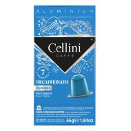 Cellini koffeinmentes Nespresso kompatibilis espresso kávé kapszula olasz prémium 10 db