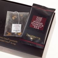 Dammann, "Pomme D'Amour" kristályfilteres fekete tea, 24 db