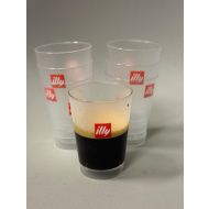 illy, műanyag espresso pohár, 100 db