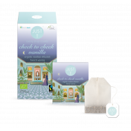 JUST T Rooibos vanília tea, duplakamrás filteres BIO, Fairtrade