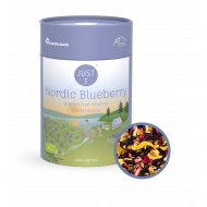 JustT, "Nordic Blueberry" szálas gyümölcs tea, 125g
