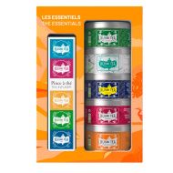 Kusmi, The Essentials bio teakeverék ajándékcsomag teatojással, 5 íz, szálas fémdobozos, 100 g