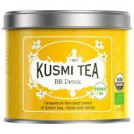 Kusmi BB Detox Grapefruitos zöld szálas bio tea, mate és gyógynövények keveréke