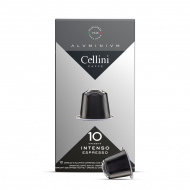 Cellini, "Intenso" kompatibilis* espresso kapszula, 10 db