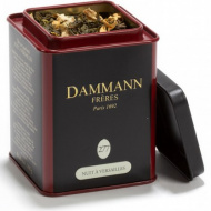 Dammann, "Nuit a Versailles" fémdobozos szálas zöld tea, 100 gr