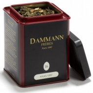 Dammann, "Soleil Vert" fémdobozos szálas zöld tea, 100 gr