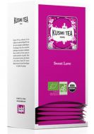 Kusmi, Sweet Love bio fűszeres guarana-s fekete tea, 25 db KusmiPro filter, 50 g 
