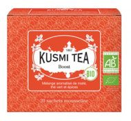 Kusmi, Boost bio fűszeres wellness teakeverék, 20 db muszlinfilter, 40 g

