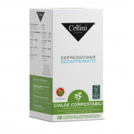 Cellini, adagos-egyenkénti koffeinmentes kávé, 18 adag