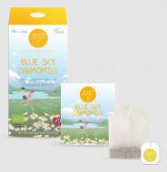 JustT, "Blue Sky Chamomile" duplakamrás filteres herba tea, 20db