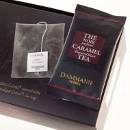 Dammann, "Caramel" kristályfilteres fekete tea, 24 db