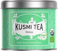 Kusmi Detox Bio citromos wellness szálas tea fém dobozban 100 gr