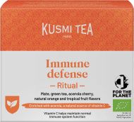 Kusmi, Organic Immune Defense, bio immunerősítő teakeverék, 18 db muszlinfilter, 36 g