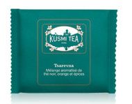 Kusmi, Organic Tsarevna karácsonyi fűszeres fekete tea narancs, kardamom, fahéj ízzel, KusmiPro filter, limitált kiadás - 2024